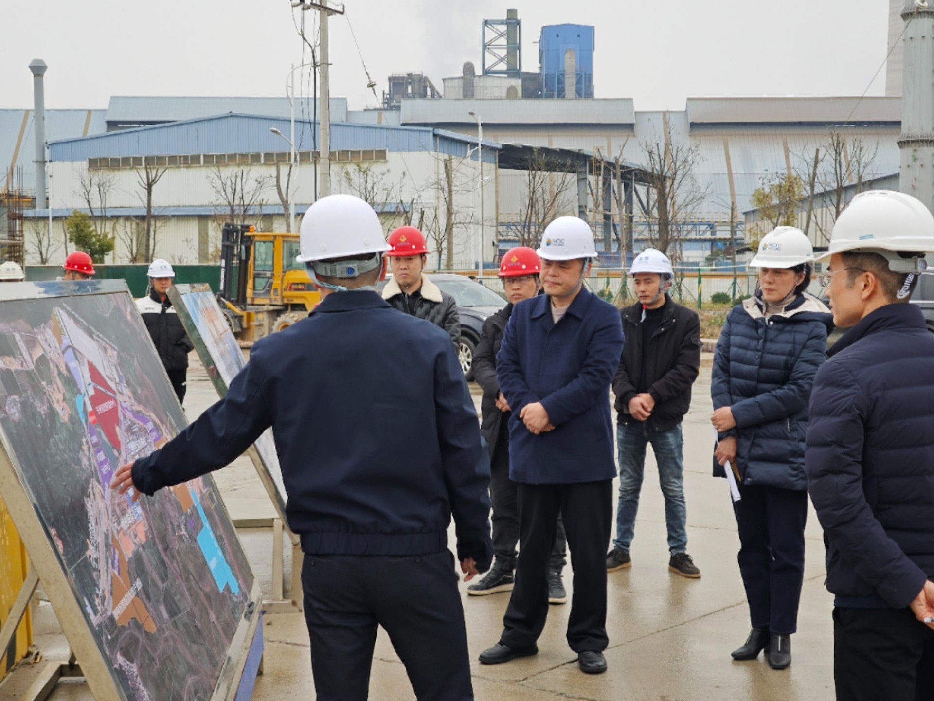 2024-2-29市国际米兰官网集团领导深入市国际米兰官网物流集团项目一线调研，，，，，章佳琦拍摄1.jpg