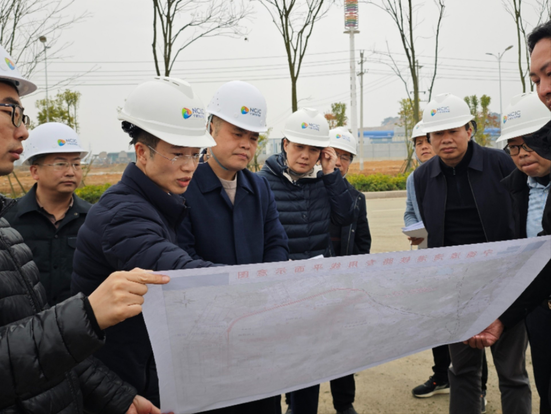 2024-2-29市国际米兰官网集团领导深入市国际米兰官网物流集团项目一线调研，，，，，章佳琦拍摄2.jpg